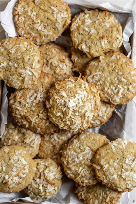 Chew Coconut Cookies These Cookies Are Super Buttery Chewy And Very