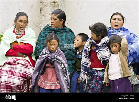 Guatemala Capellania Indigenous Maya Quiche Women And Children In