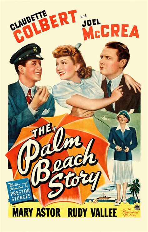 Claudette Colbert In The Palm Beach Story 1942 Directed By Preston Sturges Photograph By