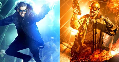 The Flash Captain Cold And Heat Wave Fight Club Posters