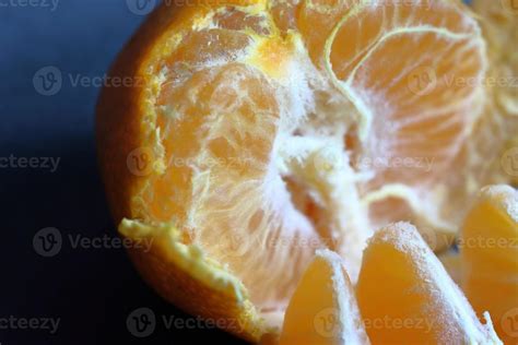 Orange Peeled Skin On A Texture Background 22448680 Stock Photo At Vecteezy