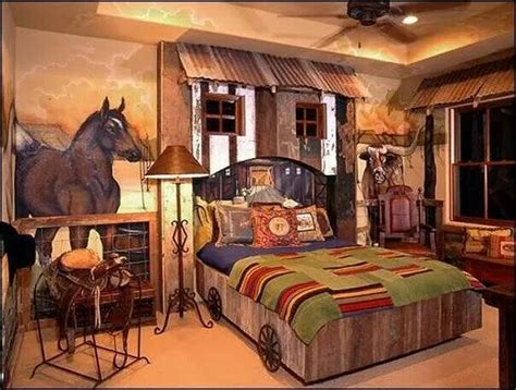 Horse Mural Love It Western Bedroom Decor Western Bedrooms Cowboy