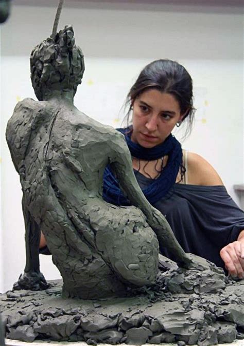 Silvia Juez Portrait Sculpture Florence Academy Of Art Sculpture Art