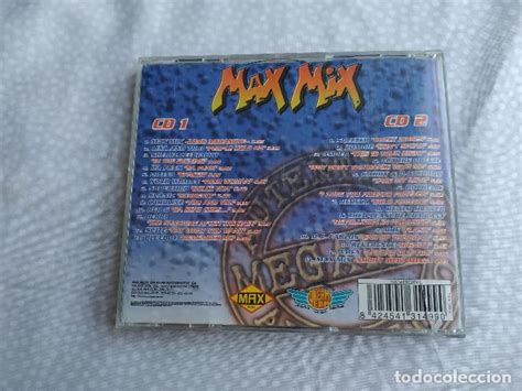 Doble Cd 2 Cd Max Mix El Autentico Megamix Sque Comprar Cds De Música