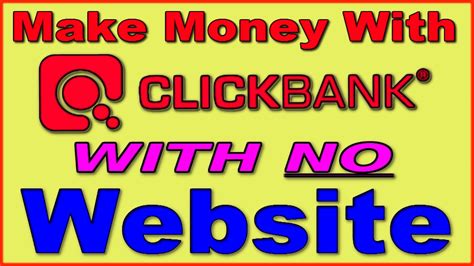 On fiverr, you can get things done for just 5 bucks ($5) and you can do things for others and earn as well. Make Money with Clickbank Without a Website FREE TRAFFIC Affiliate Marketing - NO Website ...