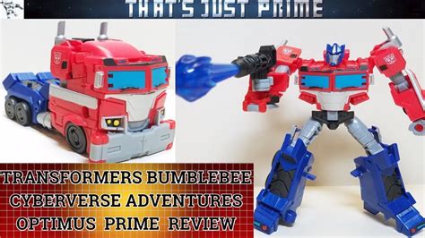Transformers Bumblebee Cyberverse Adventures Optimus Prime Review