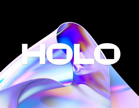 Holographic Logo Projects Photos Videos Logos Illustrations And