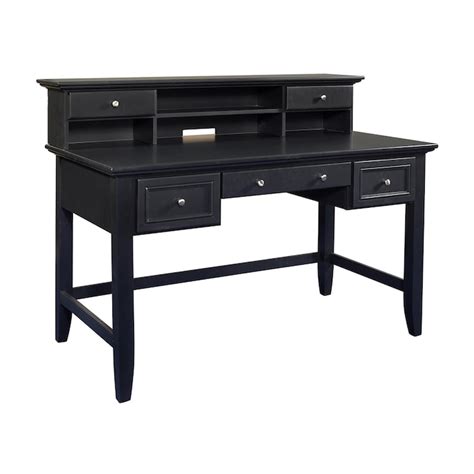 Home Styles Bedford Ebony Executive Desk In The Desks Department At