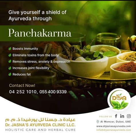 Benefits Of Panchakarma Treatments Dr Jasnas Ayurveda