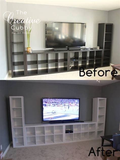 Gaming Rooms Gamingrooms Ikea Expedit Makeover With Beadboard The