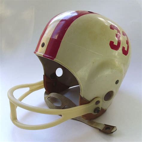 Vintage 1960s Football Helmet Rawlings Sports Collectible Etsy