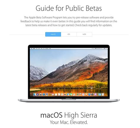 Apple Macos High Sierra Public Beta Is Now Live How To Install