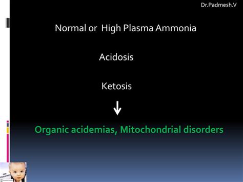 approach to inborn errors of metabolism dr padmesh ppt