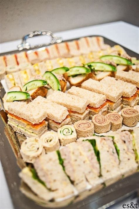 Tea Sandwiches That Are Tiny But Delicious Tea Party Food