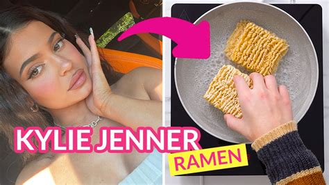 viralowy przepis kylie jenner na ramen 🍜 youtube