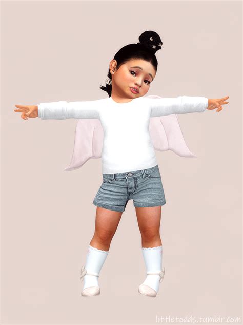 Sims 4 Toddler Lookbook ♕ Top Sims4nexus Link Shorts Link Socks