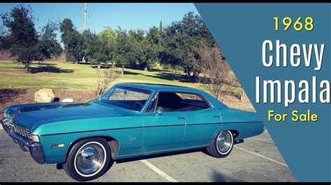 1968 Chevy Impala For Sale In California Youtube