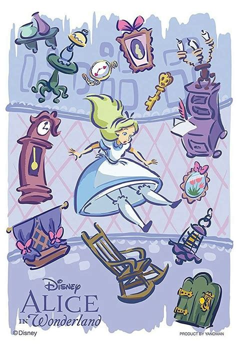 Disneys Alice In Wonderland Alice In Wonderland Illustrations