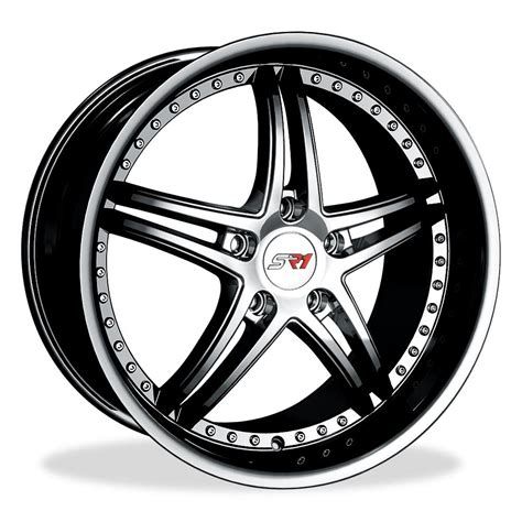 Corvette Sr1 Performance Wheels Bullet Series Black Chrome On Sale
