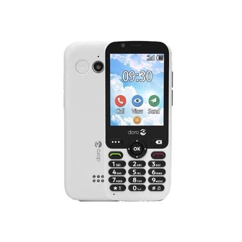 Doro 7010 White 28 512mb 4g Unlocked And Sim Free Buyitdirectie