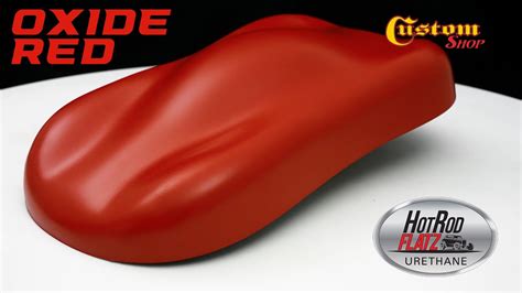 Custom Shop Hot Rod Flatz Oxide Red Youtube