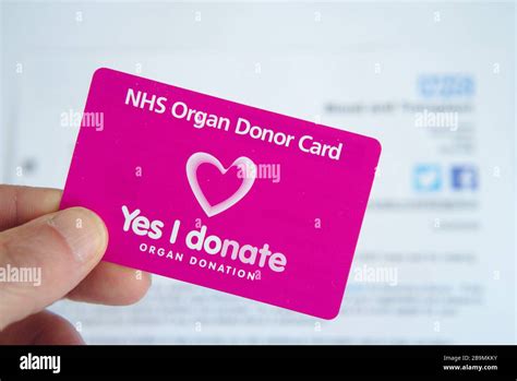 Organ Donor Hi Res Stock Photography And Images Alamy