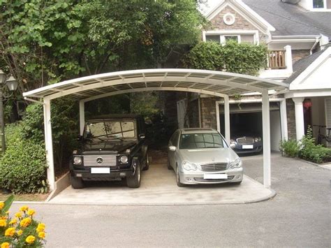 It's also a great solution for homes without garages. Double Car Canopy & Contemporary-double-carport-001-l