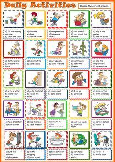 45 Ideas De Daily Routine Vocabulario En Ingles Educacion Ingles