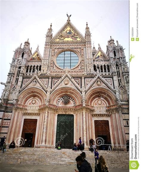 Cathedral In Siena Editorial Stock Image Image Of Sightseeing 120222054