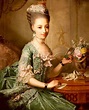 1774 Duchess Sophia Frederica of Mecklenburg-Schwerin. By Georg David ...