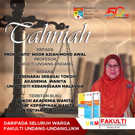 Wanita berwajah manis ini tidak hanya pandai memainkan biola, piano, dan saksofon. Tahniah kepada Prof. Dato' Noor Aziah Mohd Awal kerana ...