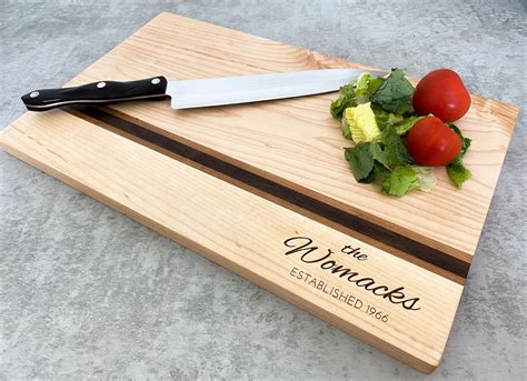 Personalized Cutting Board Engraved Cutting Board Etsy