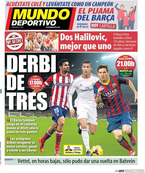Periódico El Mundo Deportivo España Periódicos De España Toda La
