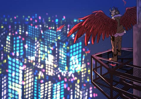 Hawks 🦅 Fondo De Pantalla De Anime Personajes De Anime Mezcla De