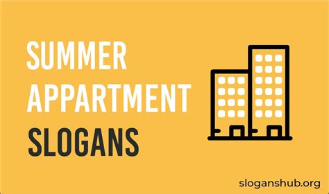 22 Catchy Summer Apartment Marketing Slogans