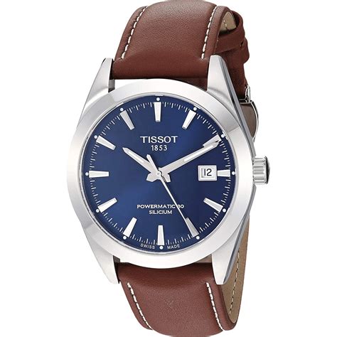 Buy watches for women at macy's and get free shipping! Tissot T1274071604100 watch - Gentleman Powermatic 80 Silicium