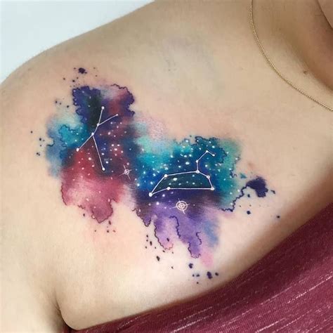 Constellations Leo Tattoo