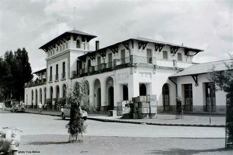 La Gare 1956 Africa Photography Addis Ababa Historic Buildings