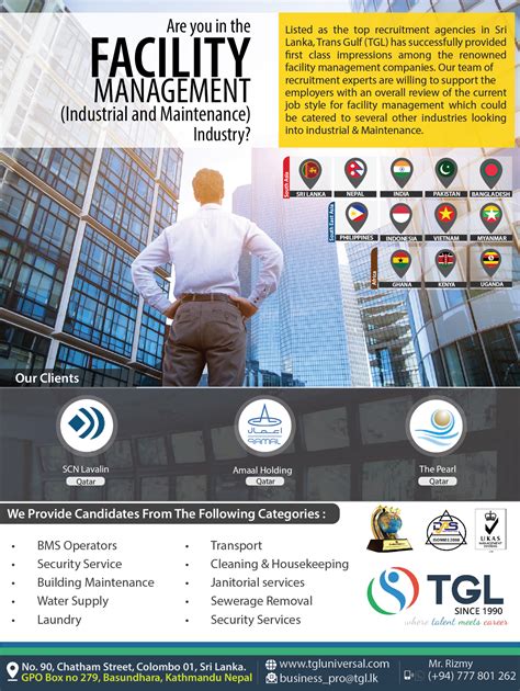 Facility Management Industrial And Maintenance Trans Gulf Tgl