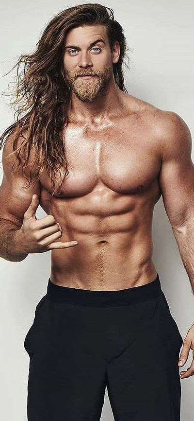 short full beard with long hair men s grooming ideas long hair styles men fit men bodies