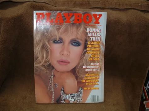 Playboy November Donna Mills Pictorial Renee Tenison Centerfold