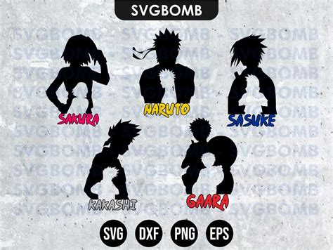 Free for commercial use no attribution required high quality images. Naruto SVG: Anime Naruto Character Set SVG | Vectorency