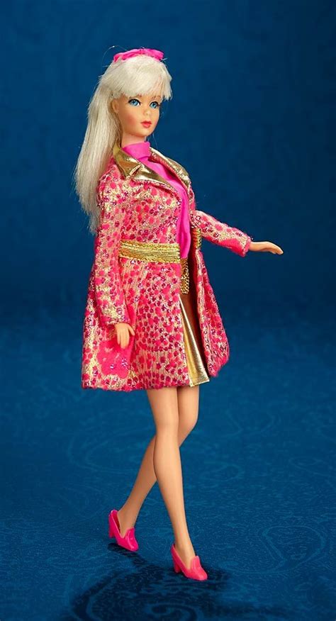 Mattel Inc Usa — Platinum Blonde Twist N Turn Barbie In Special Sparkle 1966 541x1000