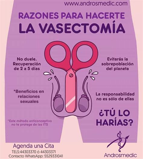 It is meant to protect against pregnancy permanently, so it's super effective. RAZONES PARA HACERTE LA VASECTOMÍA - Androsmedic Salud Sexual