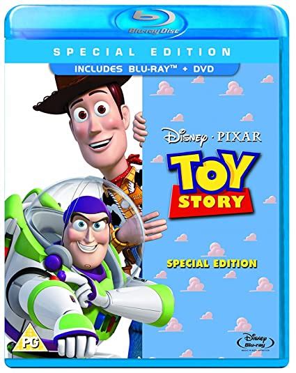 Toy Story Double Play Blu Ray Dvd Import Anglais