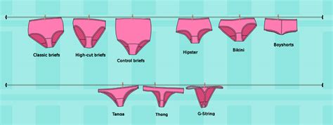 Different Types Of Panties Panty Styles Types Of Ladies Underwear