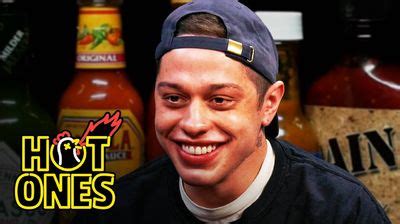 Pete Davidson Drips With Sweat While Eating Spicy Wings Hot Ones