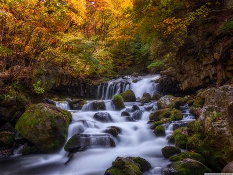 Wallpaper Weekends Autumn Waterfall Wallpapers For The Mac