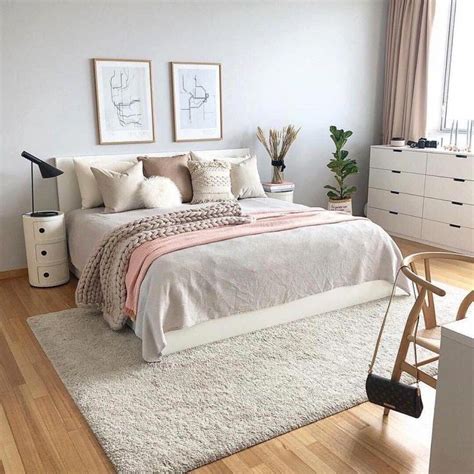 Bedroom With Big Windows And Neutral Palette Bedroomideasforsmallrooms