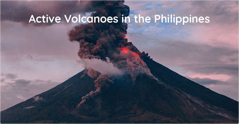 Active Volcanoes Of The Philippines Discover The Philippines